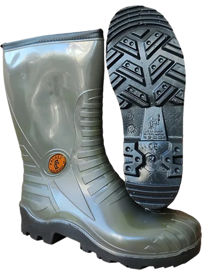 Palalı PVC Çelik Burunlu ve Çelik Tabanlı Soğuk Hava Emniyet Çizmesi S5