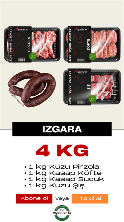 Izgara Paket - 4 kg