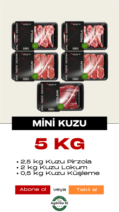 Mini Kuzu - 5 kg