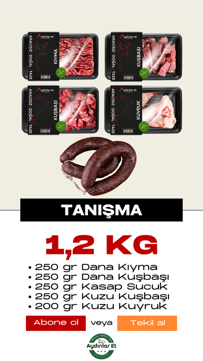 Tanışma Paketi - 1,2 kg