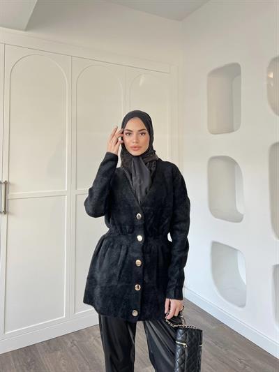 Angora Hırka - Siyah