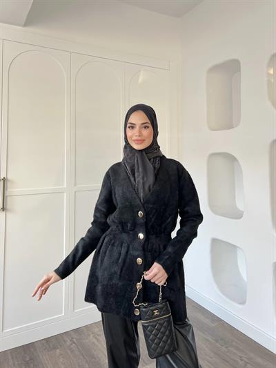 Angora Hırka - Siyah