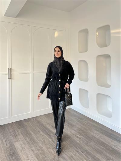 Angora Hırka - Siyah