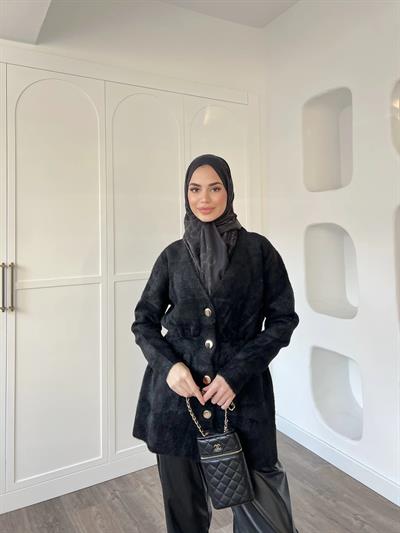 Angora Hırka - Siyah