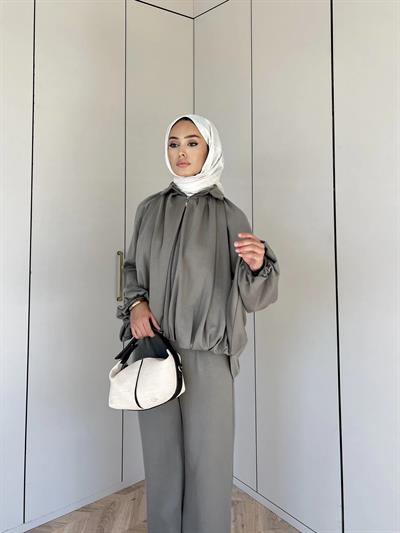 Ayşan Oversize Takım -Çağla