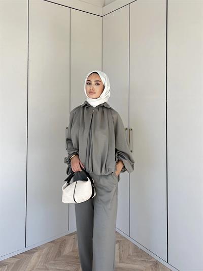 Ayşan Oversize Takım -Çağla