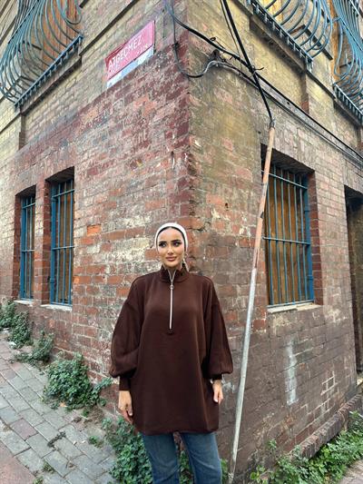 Berra Triko Kazak Acı Kahve