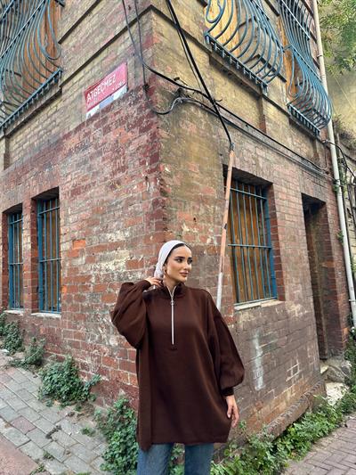 Berra Triko Kazak Acı Kahve