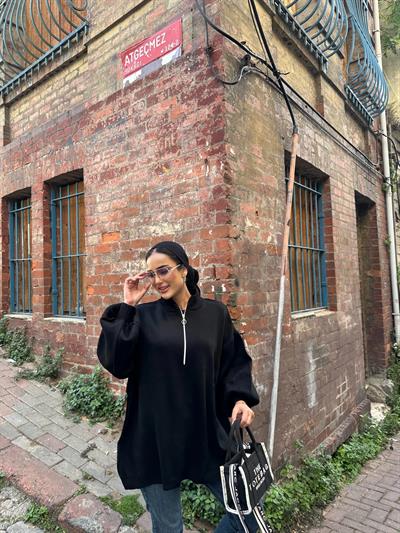 Berra Triko Kazak Siyah