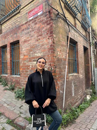 Berra Triko Kazak Siyah