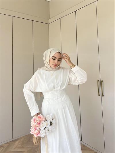 Besta Elbise - Beyaz