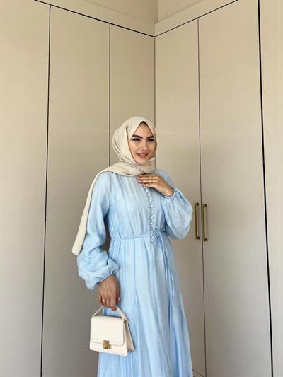 Buse Elbise - Mavi