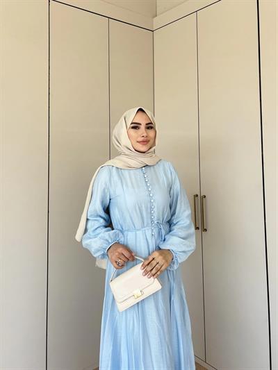Buse Elbise - Mavi