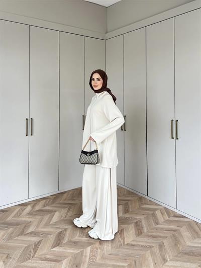 Desli Oysh Takım - Krem