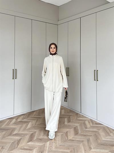 Desli Oysh Takım - Krem