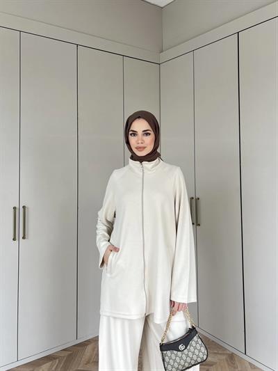 Desli Oysh Takım - Krem