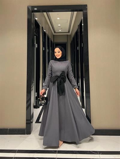 Dessi Elbise - Koyu Gri