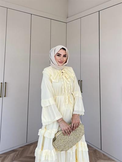 Doğa Elbise - Sarı