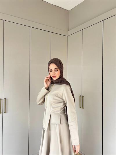 Eflin Etekli Takım - Bej