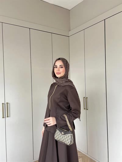 Eflin Etekli Takım - Kahve