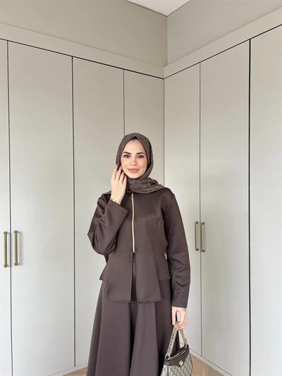 Eflin Etekli Takım - Kahve