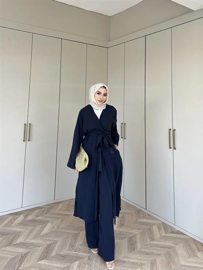 Ferah Kimona Takım - Lacivert