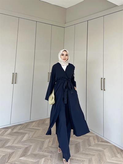 Ferah Kimona Takım - Lacivert