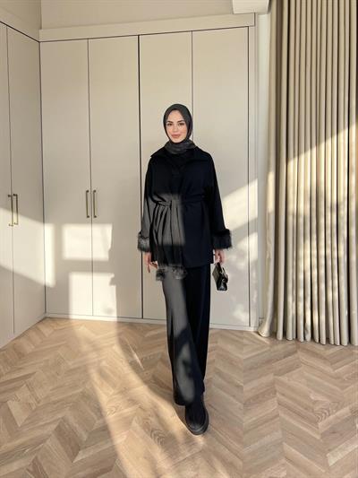 Hale Kemeri Panpon Takım - Siyah