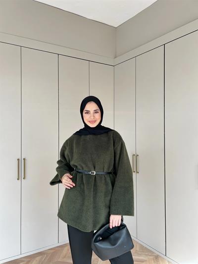 Kıraçlı Kazak - Yeşil (ÖN SİPARİŞ)