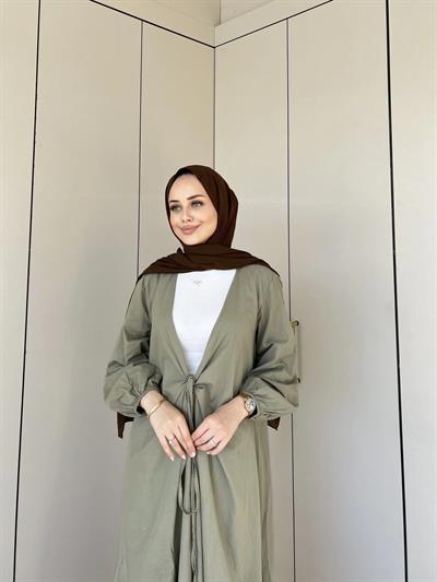 Liva Kimona Elbise - Yeşil