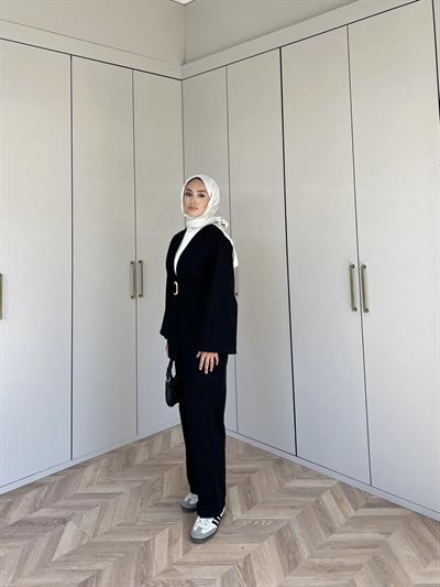 Makka Kot Takım - Siyah