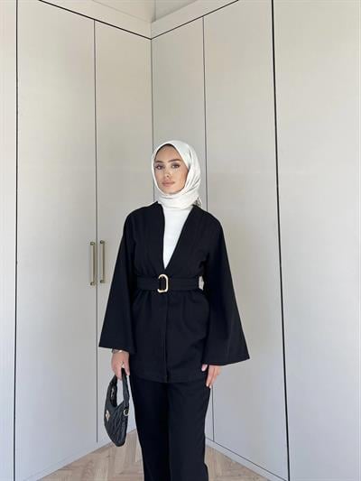 Makka Kot Takım - Siyah