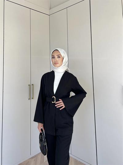 Makka Kot Takım - Siyah