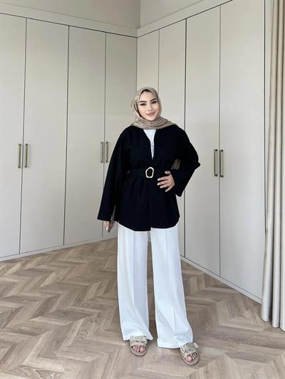 Meriç Kot Ceket - Siyah