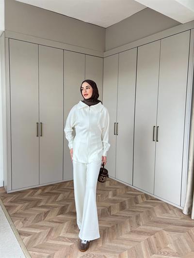 Muzi Oysh Takım - Beyaz