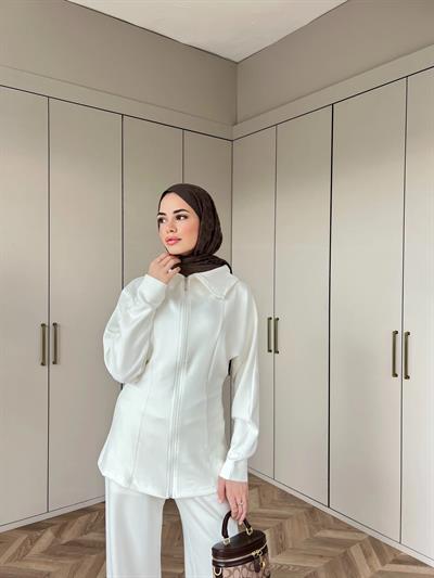 Muzi Oysh Takım - Beyaz