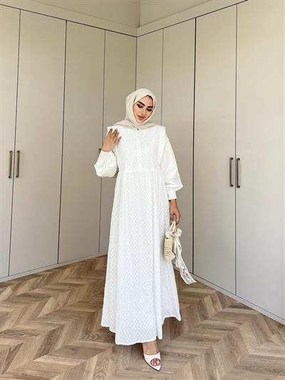 Nilla Elbise - Beyaz