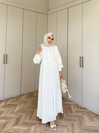 Nilla Elbise - Beyaz