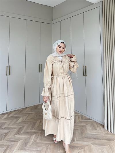 Nursu Elbise - Bej