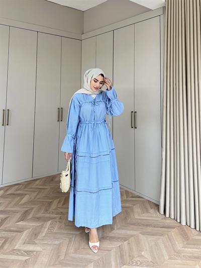 Nursu Elbise - Mavi
