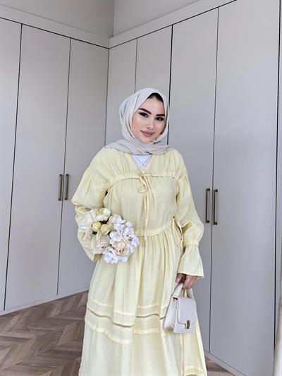 Nursu Elbise - Sarı