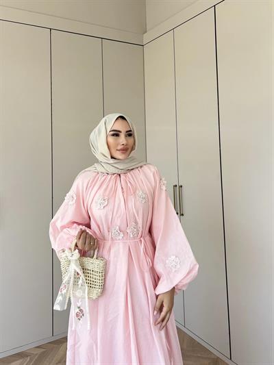 Papatya Elbise - Pembe