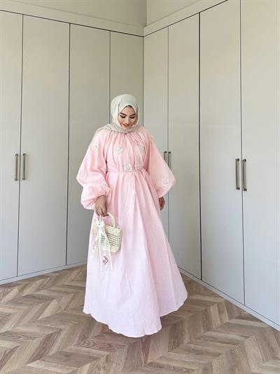 Papatya Elbise - Pembe