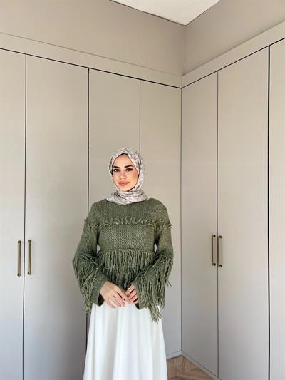 Püskül Kazak - Yeşil