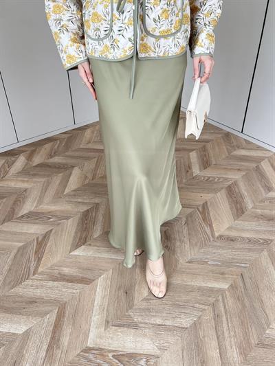 Saten Etek - Yeşil