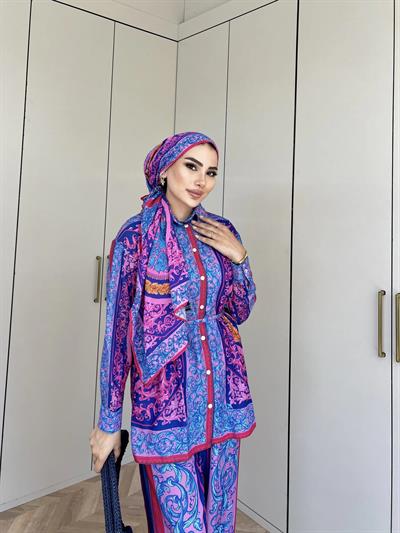 Şazze Desenli Takım