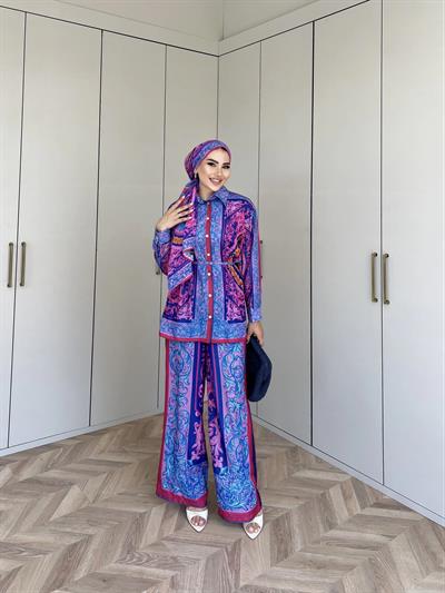 Şazze Desenli Takım