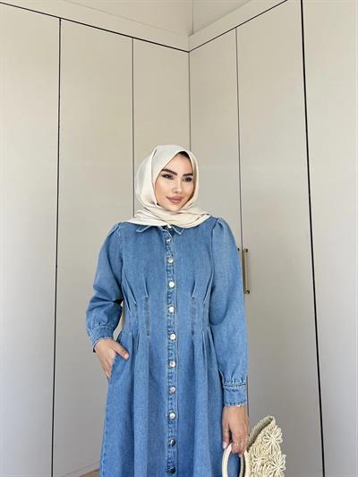 Selen Kot Elbise - Açık