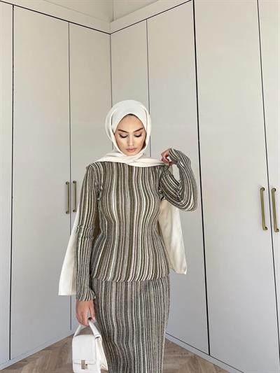 Simli Reyya Takım - Kahve