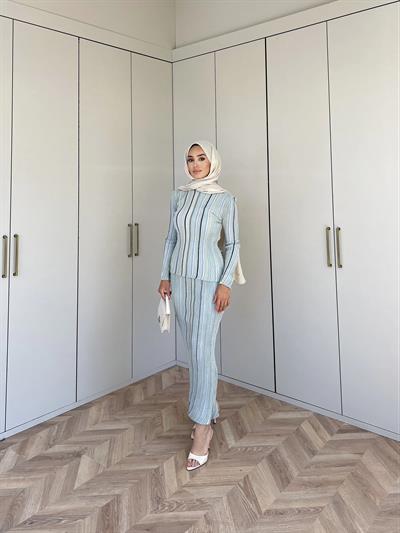 Simli Reyya Takım - Mavi